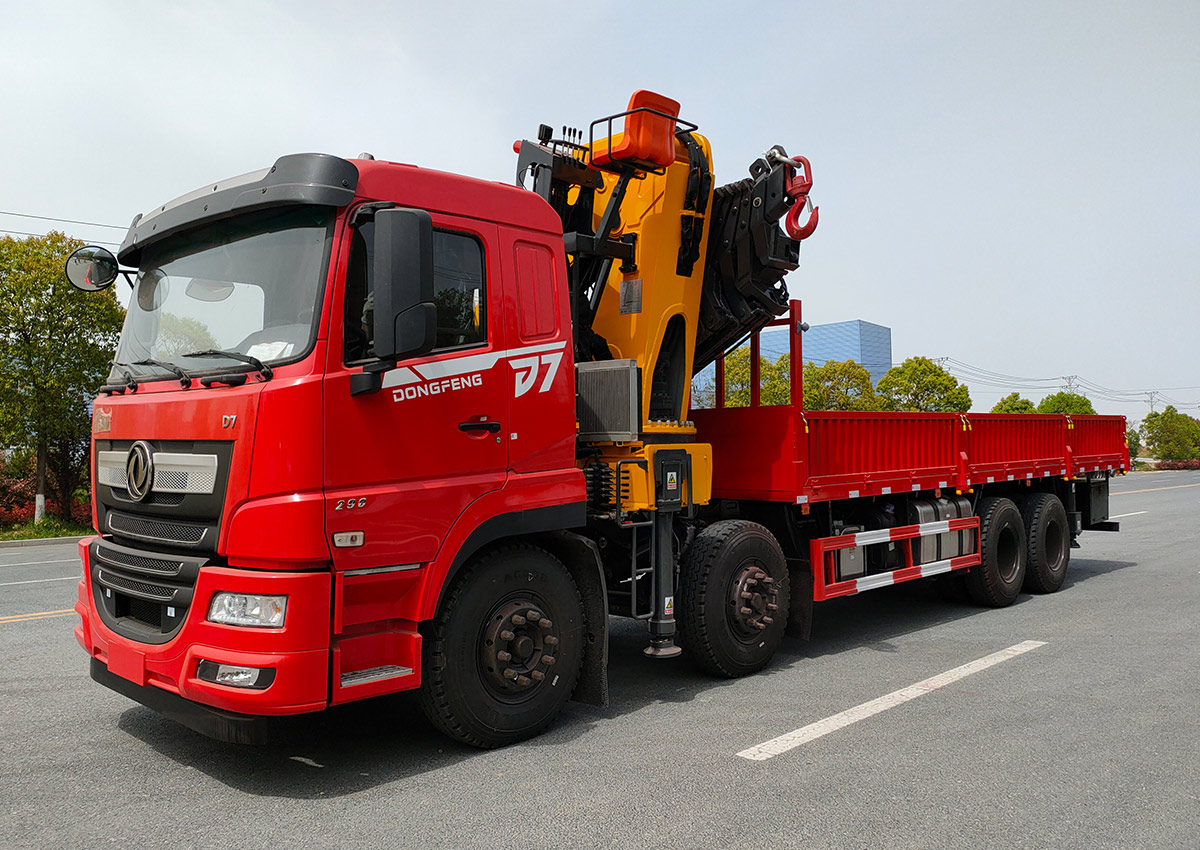 customized truck mounted crane