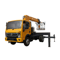 4 Ton Telescopic Boom Truck Mounted Crane
