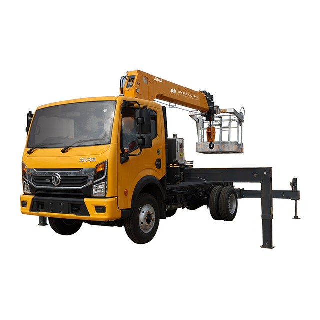 5 Ton Telescopic Boom Truck Mounted Crane