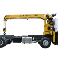 16 Ton Telescopic Boom Truck Mounted Crane