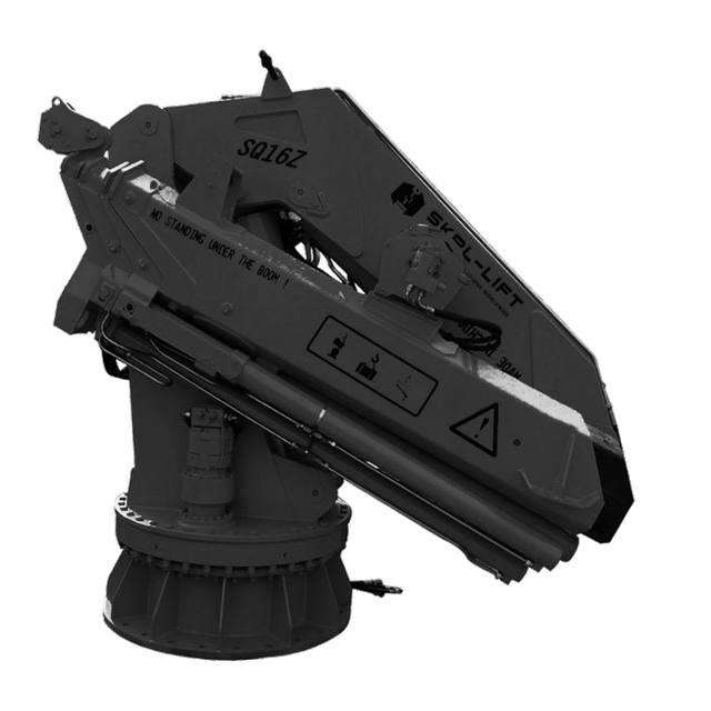 16 Ton Knuckle Boom Marine Crane 