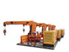 4 Ton Telescopic boom marine crane