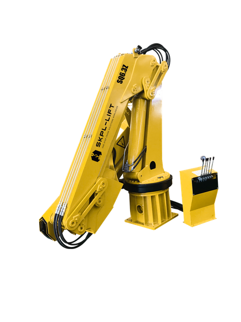 6.3 Ton Knuckle Boom Marine Crane