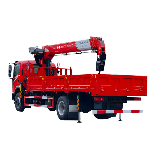 8 Ton Telescopic Boom Truck Mounted Crane