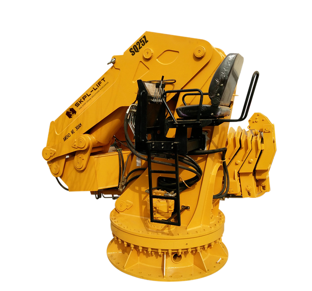 25 Ton Knuckle Boom Marine Crane 