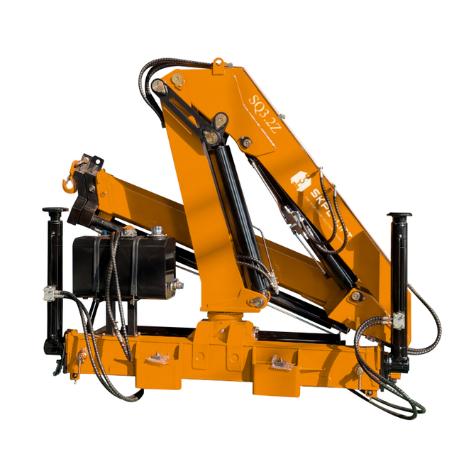 3.2 Ton Knuckle Boom Truck Mounted Crane