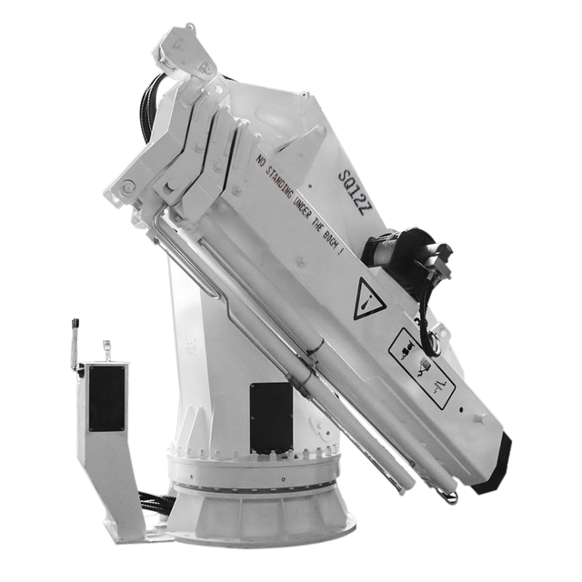 12 Ton Knuckle Boom Marine Crane 