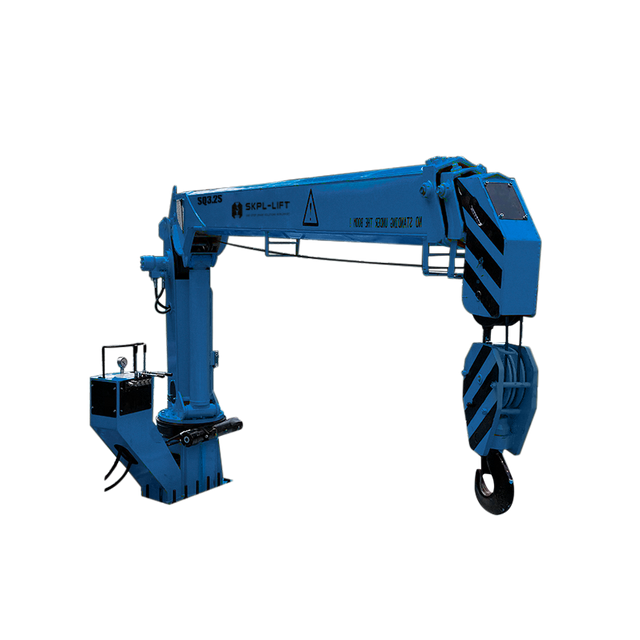 3.2 Ton Telescopic boom marine crane 
