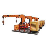 5 Ton Telescopic boom marine crane