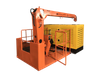 2Ton Telescopic boom marine crane