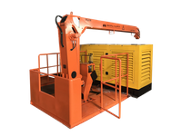 2Ton Telescopic boom marine crane