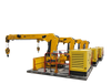 4 Ton Telescopic boom marine crane