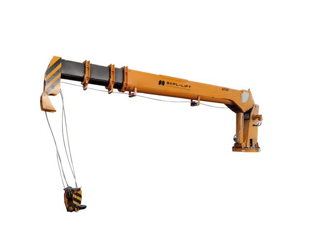  10 Ton Telescopic boom marine crane 
