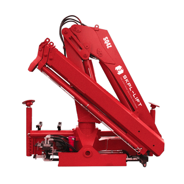 4 Ton Knuckle Boom Truck Mounted Crane