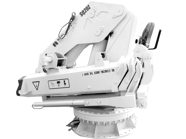 20 Ton Knuckle Boom Marine Crane 