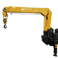 2 Ton Telescopic Boom Truck Mounted Crane