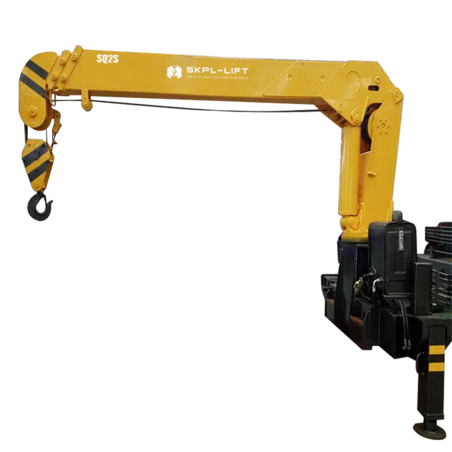 2 Ton Telescopic Boom Truck Mounted Crane
