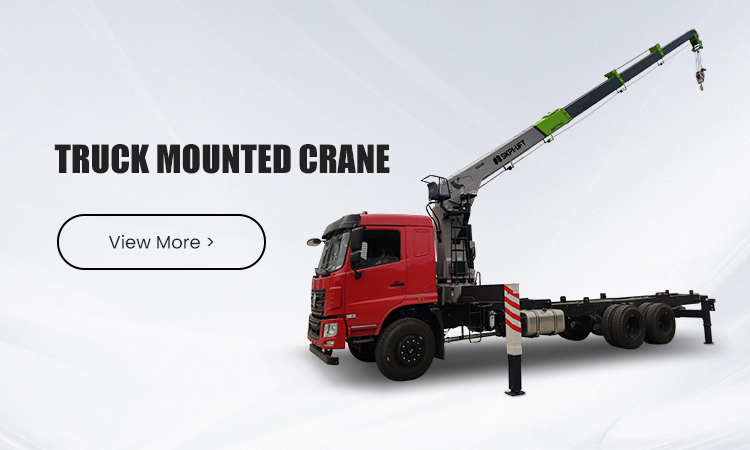 SKPL-LIFT Telescopic Boom Truck Mounted Crane CE Certified for Sale