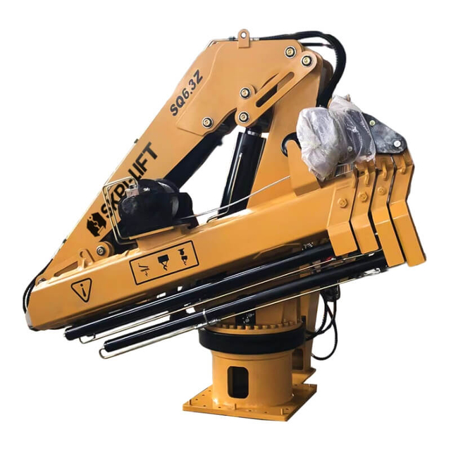 SKPL-LIFT SQ6ZM 6 Ton Knuckle Boom Marine Crane CE Certified for Sale