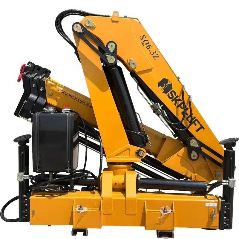 SKPL-LIFT SQ6Z 6 Ton Knuckle Boom Truck Crane Official for Sale