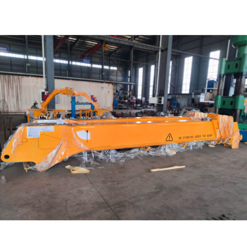 Telescopic Boom Truck Mounted Crane ready for shipping