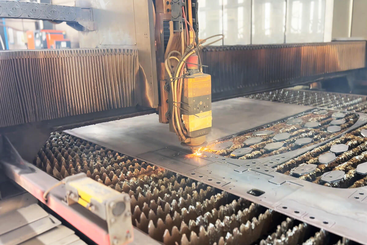 SKPL-LIFT Fiber Laser Cutting Machine Precision Cut Crane Steel Raw Material