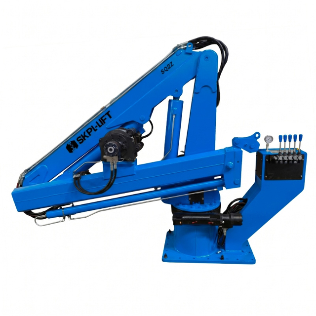 SKPL-LIFT SQ2ZM 2 Ton Knuckle Boom Marine Crane Manufacturer