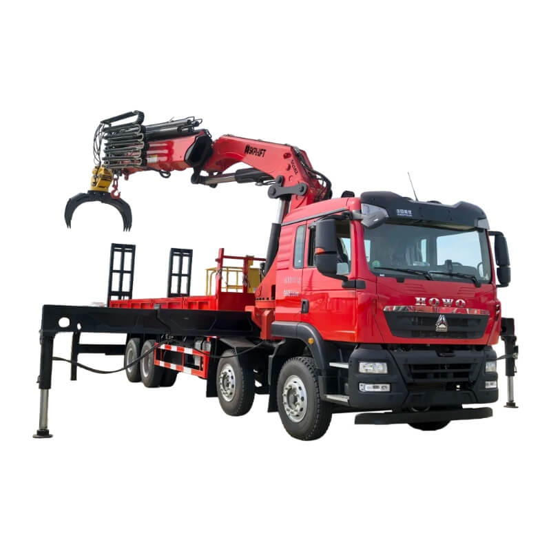 SKPL-LIFT SQ16Z 16 Ton Log Grapple Truck Crane CE Certified Factory Direct for Sale
