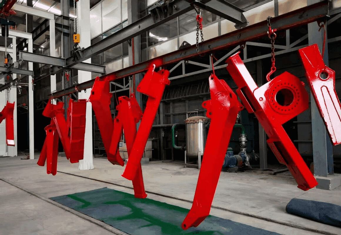 SKPL-LIFT Truck Crane Boom Parts Automatic Painting Production Line Workshop