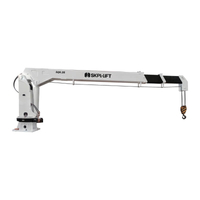 SKPL-LIFT SQ6.3SM 6.3 Ton Telescopic Boom Marine Crane White Painting Manufacturer