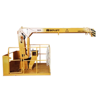 SKPL-LIFT SQ2SM 2 Ton Telescopic Boom Marine Crane Compact Design Supplier