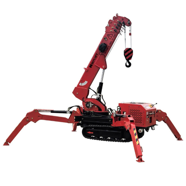SKPL-LIFT SPL30 3 Ton Mini Crawler Spider Crane Narrow Space Lifting CE Certified for Sale